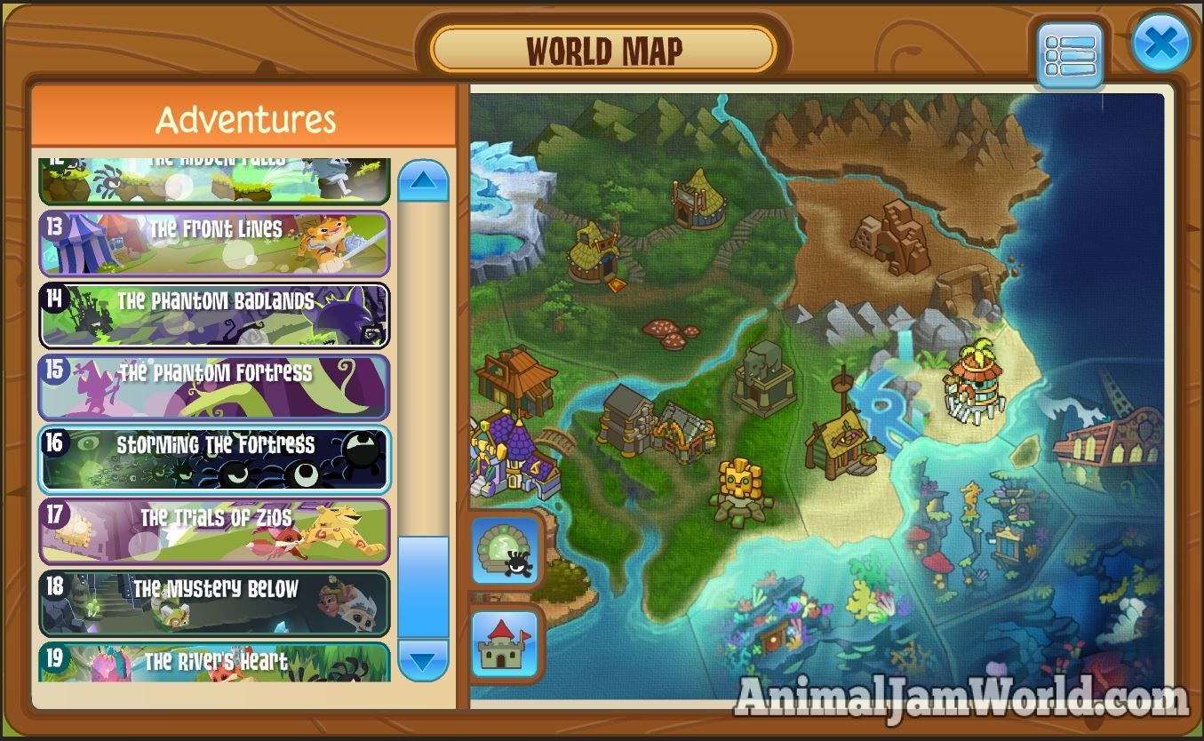 Animal jam jamaaliday rescue map location
